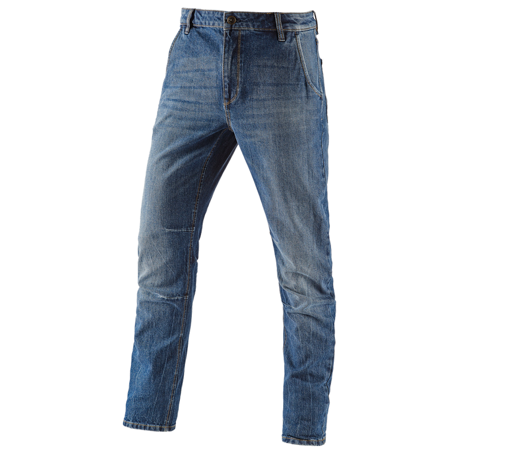 Arbejdsbukser: e.s. 5-Pocket jeans POWERdenim + stonewashed