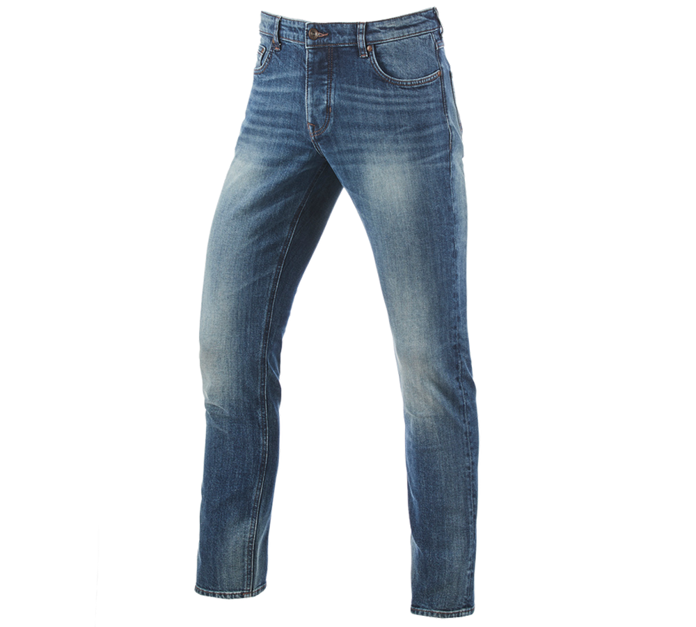 Arbejdsbukser: e.s. 5-pocket-stretch-jeans, slim + mediumwashed