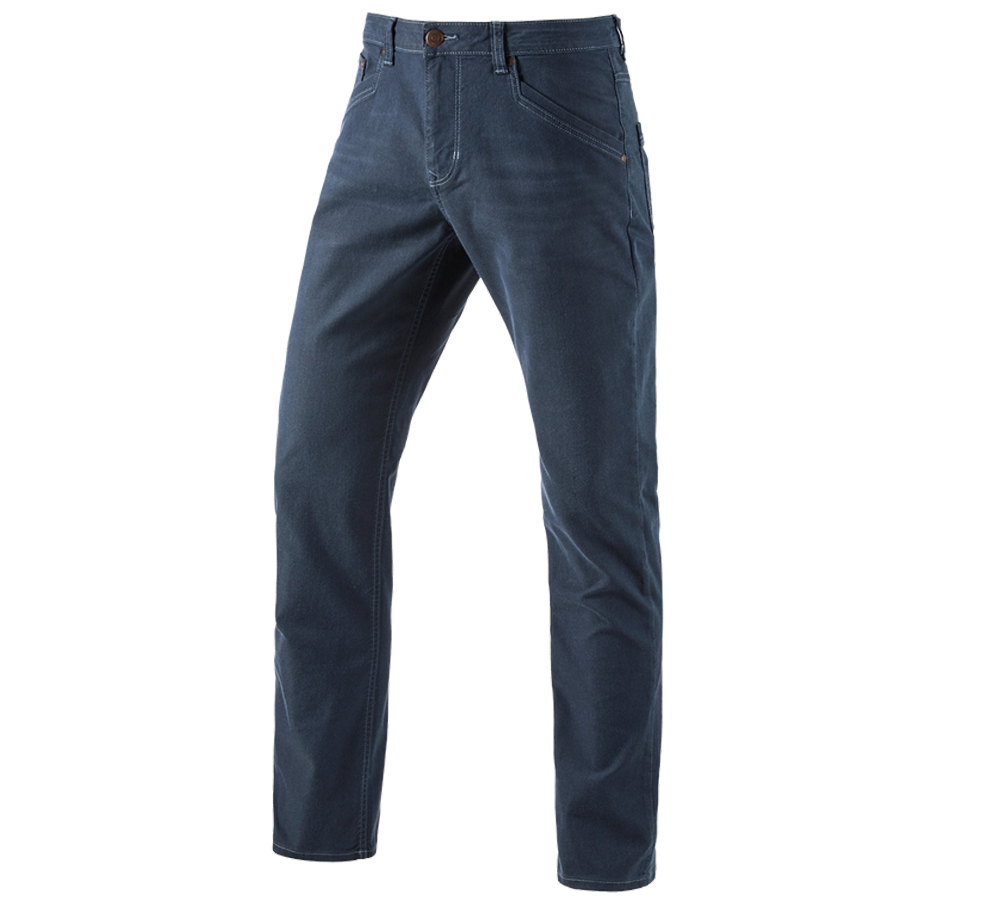 Plumbers / Installers: 5-pocket Trousers e.s.vintage + arcticblue
