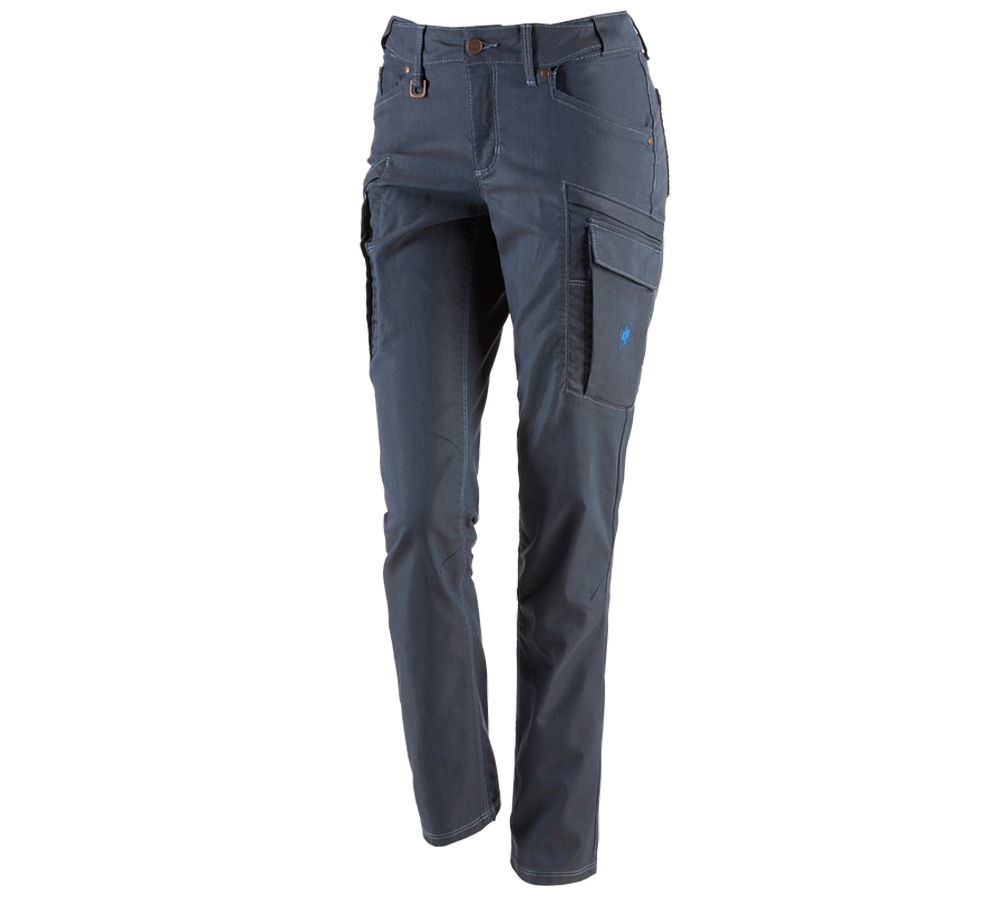 Funct. cargo trousers e.s.dynashield solid, ladies