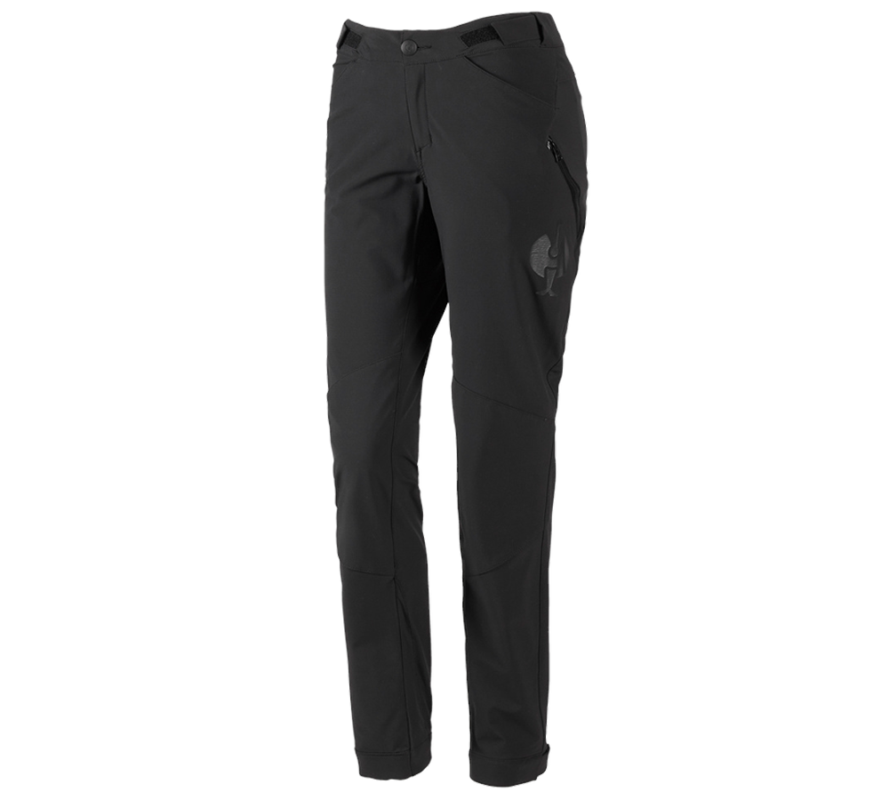Clothing: Functional trousers e.s.trail, ladies' + black