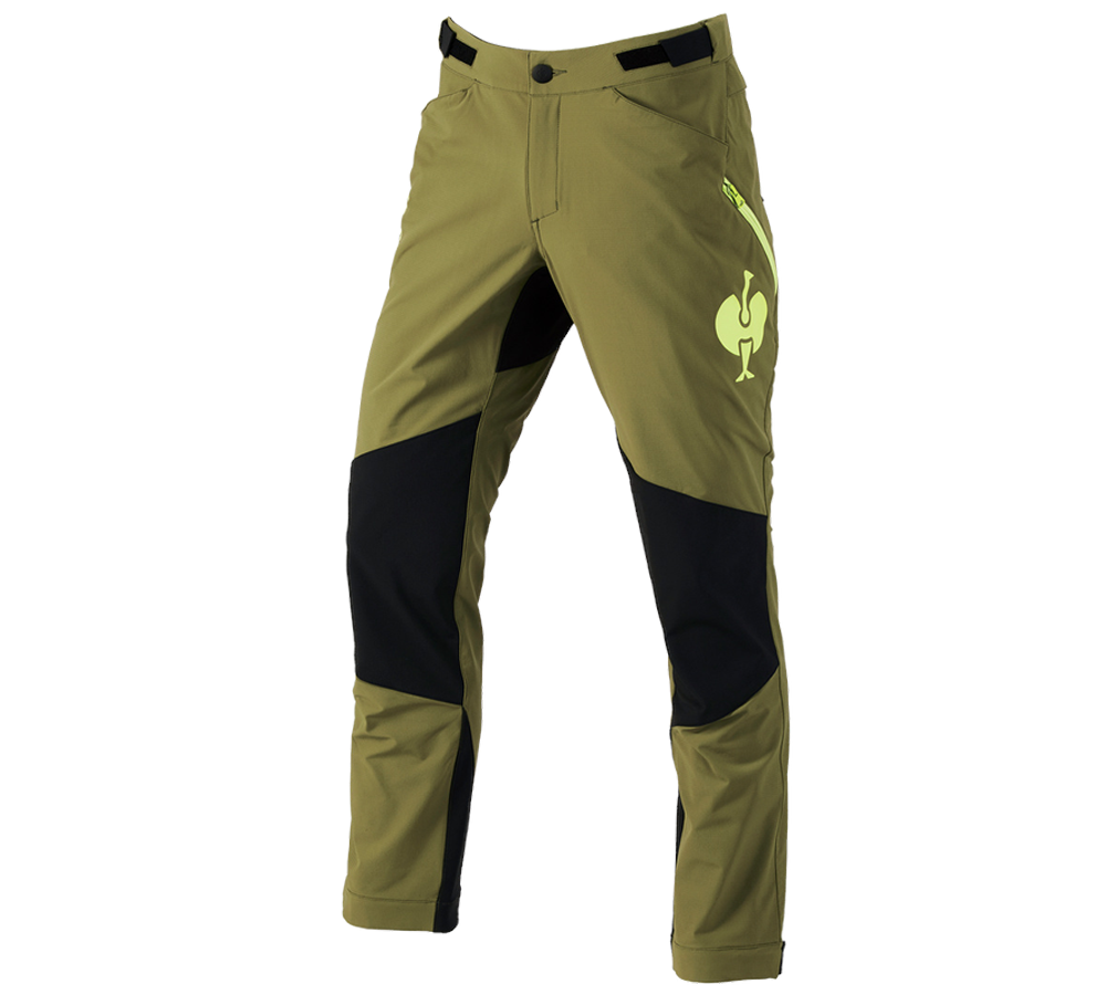 Topics: Functional trousers e.s.trail + junipergreen/limegreen