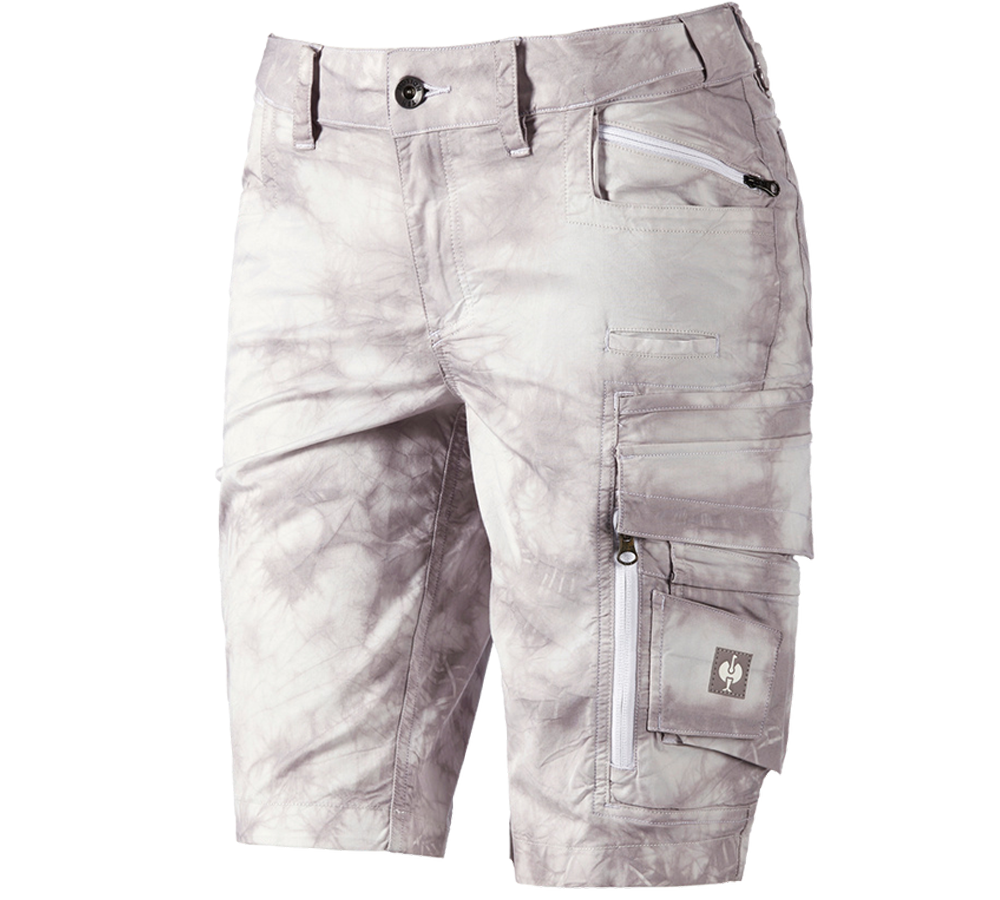 Work Trousers: Cargo shorts e.s.motion ten summer,ladies' + opalgrey vintage