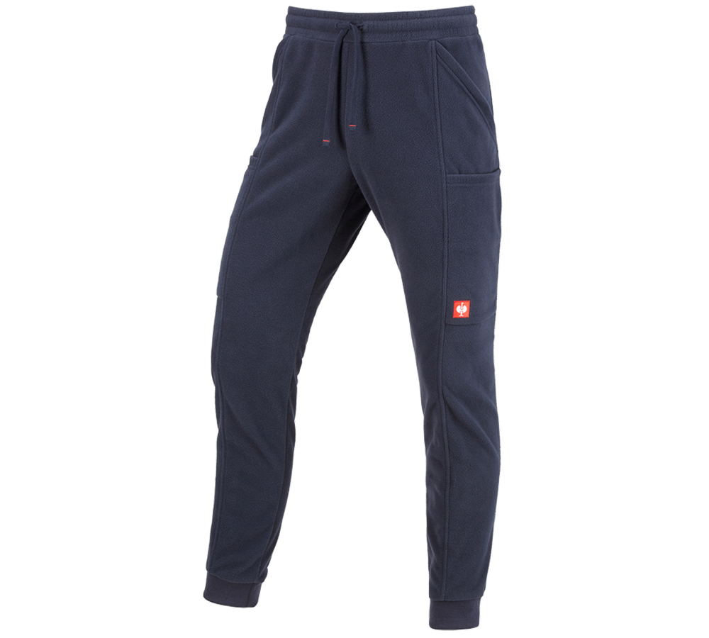 Accessories: e.s. Fleece Trousers + navy