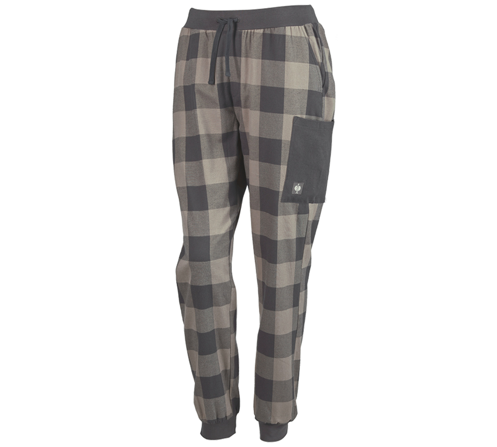 Tilbehør: e.s. Pyjama bukser, damer + delfingrå/karbongrå