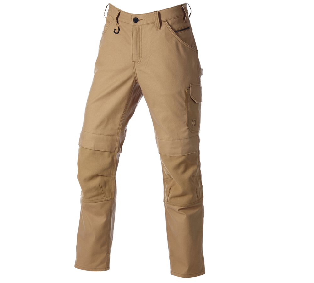 Clothing: Worker trousers e.s.iconic + almondbrown