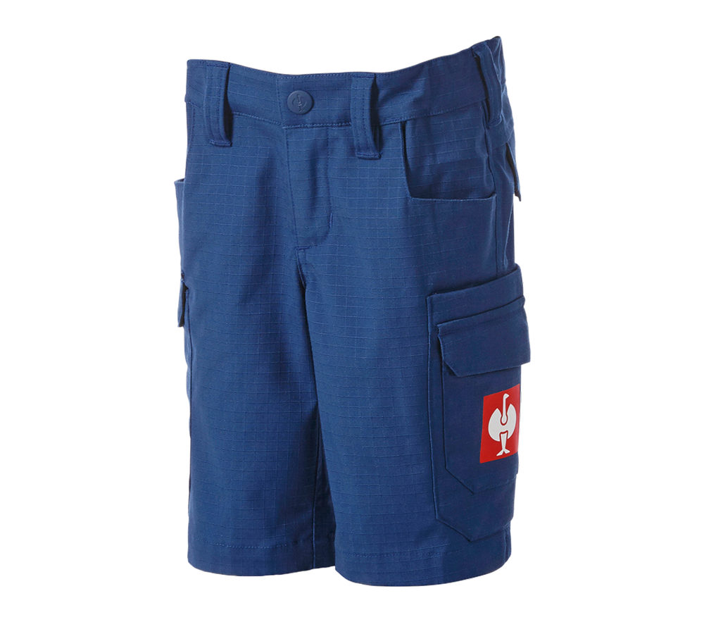 Clothing: Super Mario Cargo shorts, children's + alkaliblue