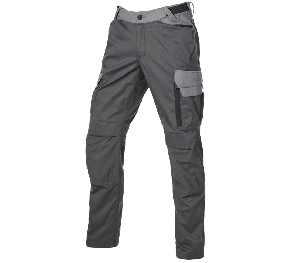 Clothing: Trousers e.s.trail pure + carbongrey/basaltgrey