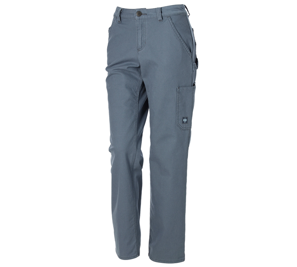 Topics: Trousers e.s.iconic, ladies' + oxidblue