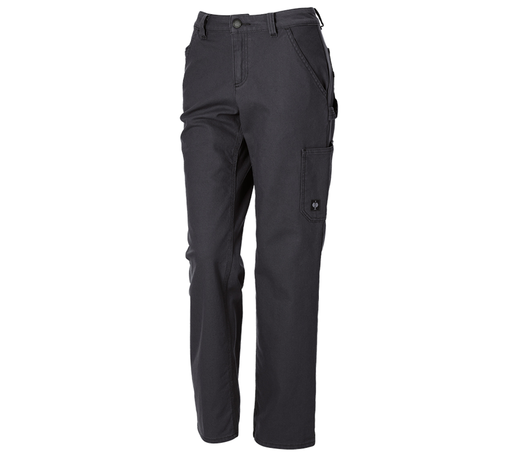 Clothing: Trousers e.s.iconic, ladies' + black