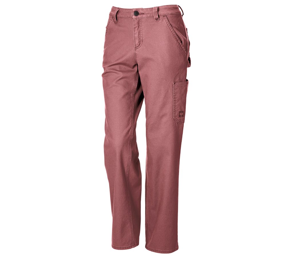 Topics: Trousers e.s.iconic, ladies' + oxidred