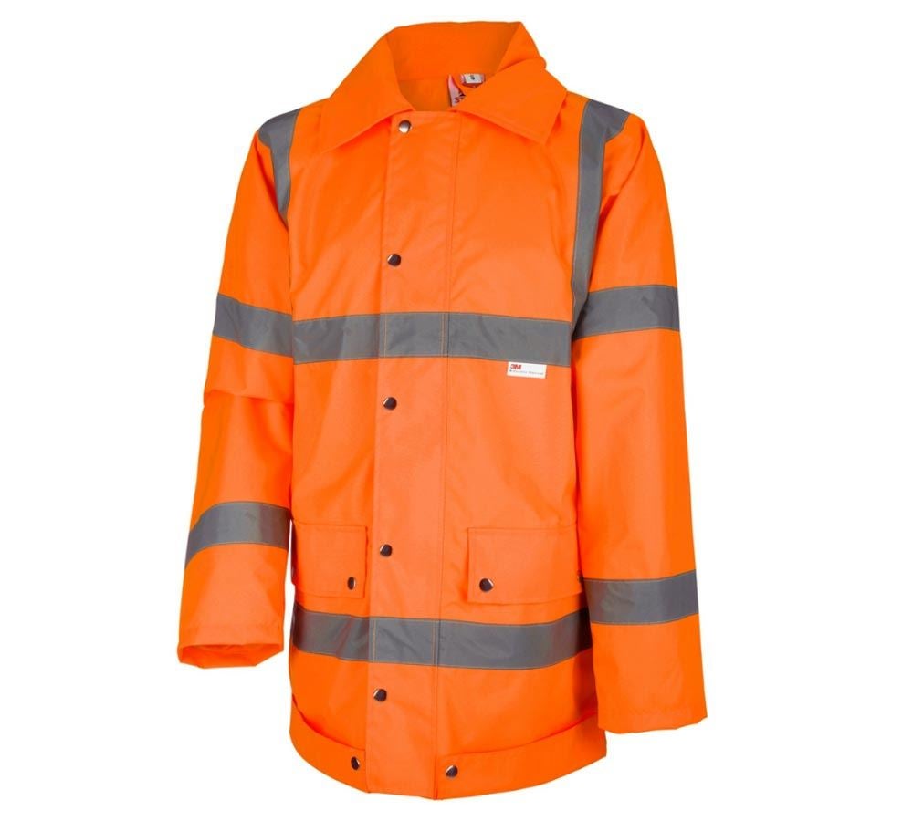 Topics: STONEKIT High-vis rain jacket + high-vis orange