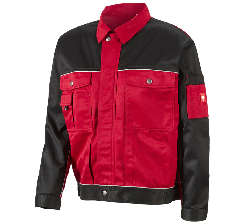 Joiners / Carpenters: Work jacket e.s.image + red/black
