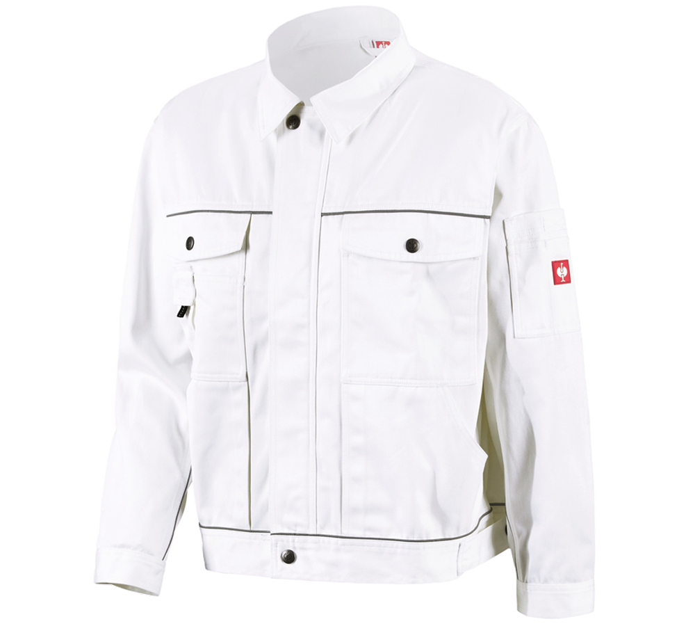 Joiners / Carpenters: Work jacket e.s.classic + white