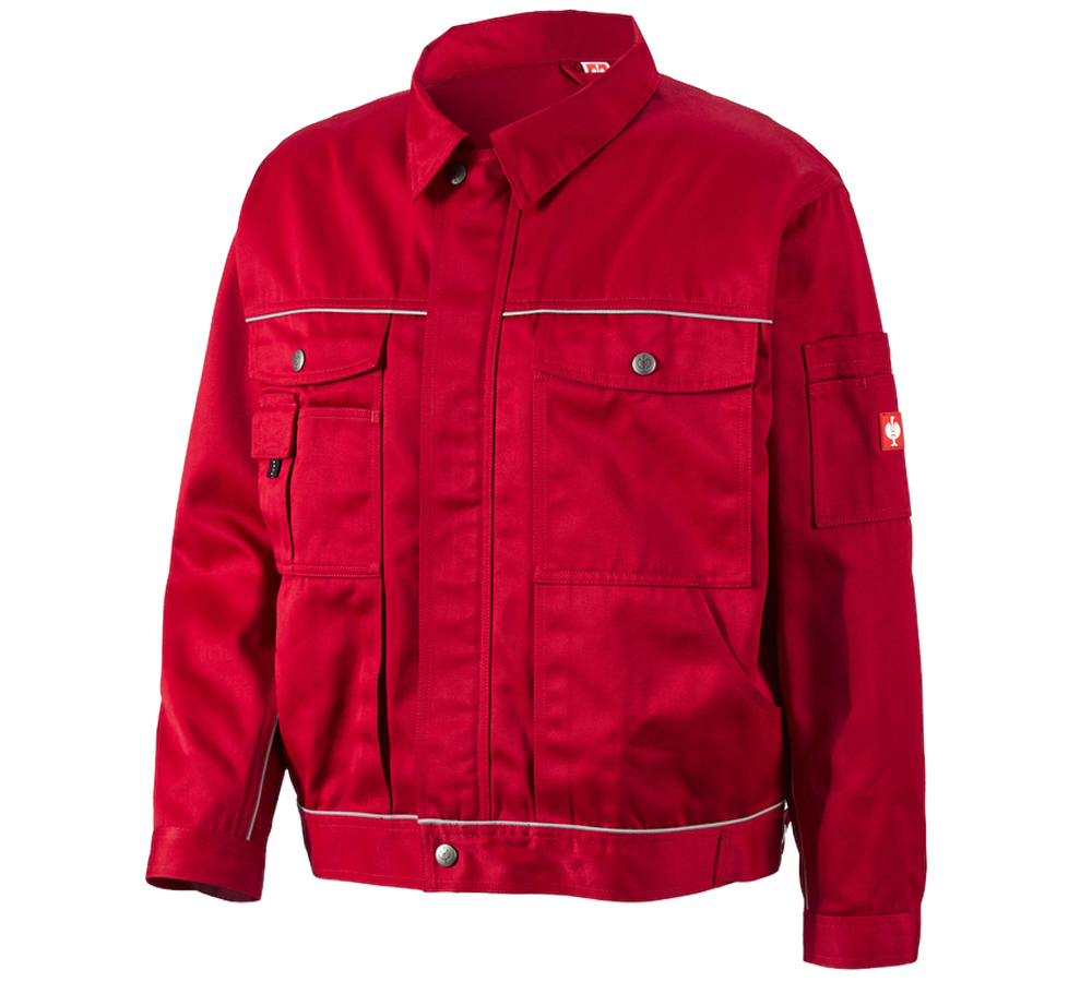 Work Jackets: Work jacket e.s.classic + red