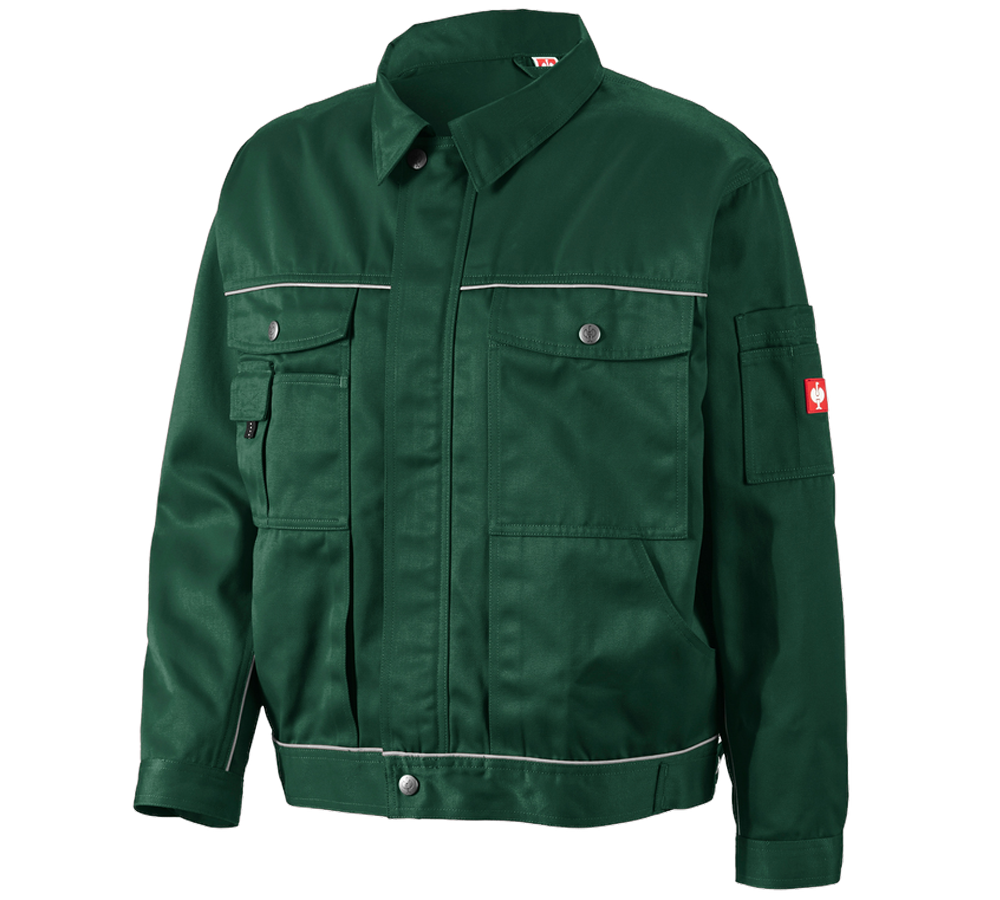 Plumbers / Installers: Work jacket e.s.classic + green