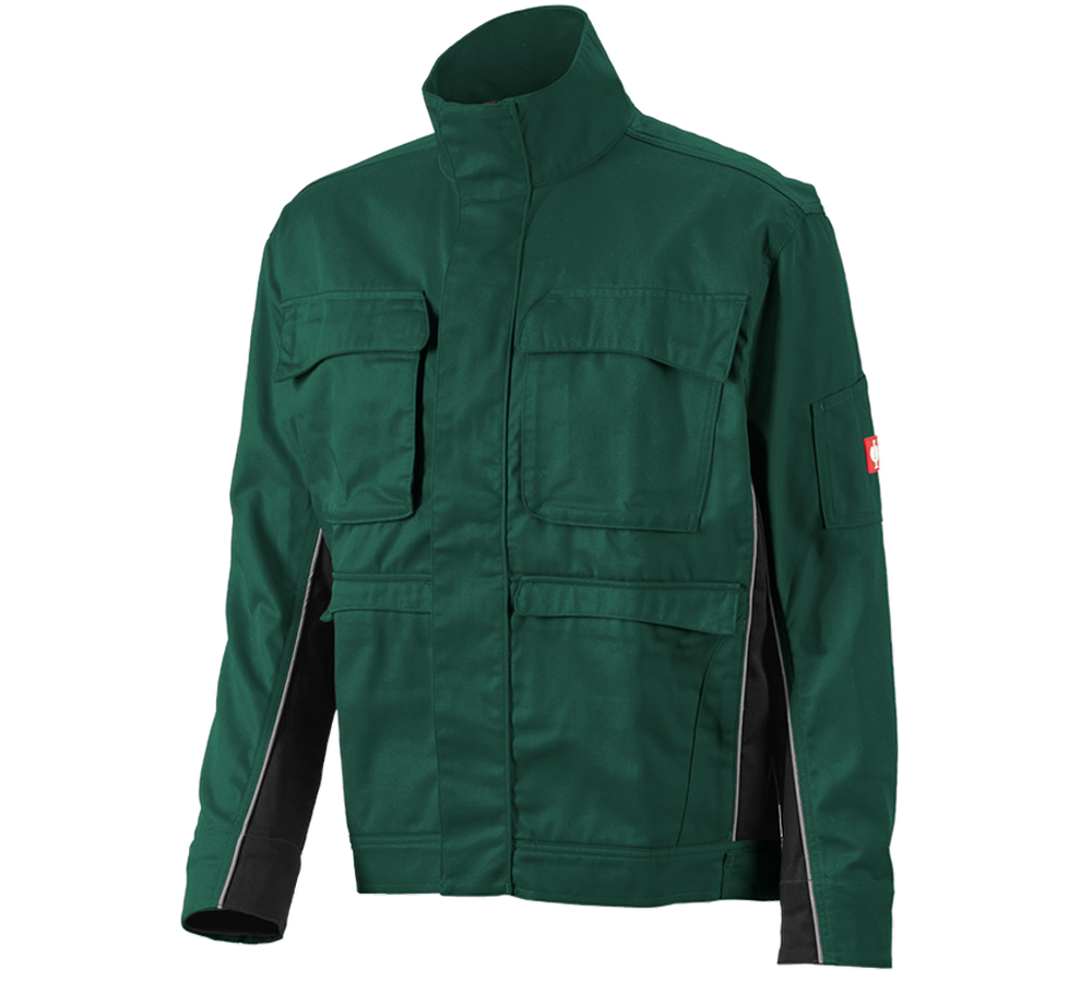 Joiners / Carpenters: Work jacket e.s.active + green/black