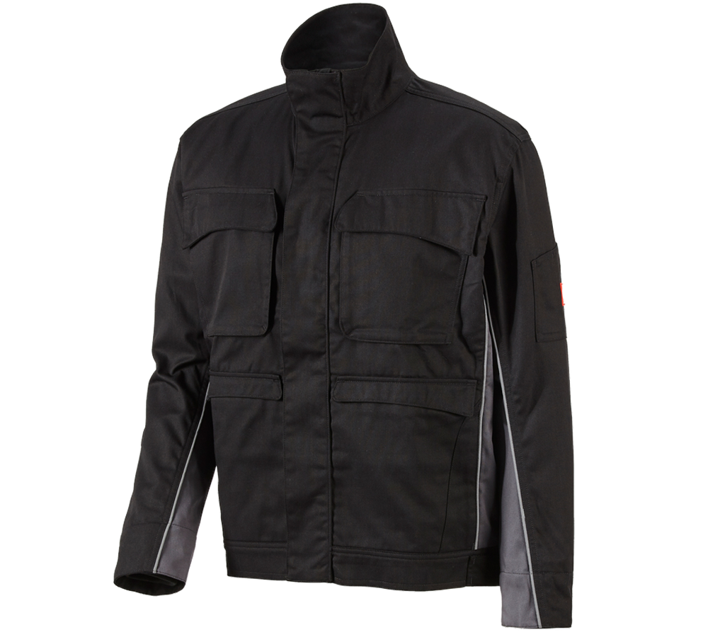 Joiners / Carpenters: Work jacket e.s.active + black/anthracite