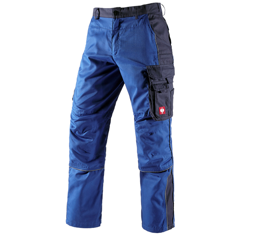 Plumbers / Installers: Trousers e.s.active + royal/navy