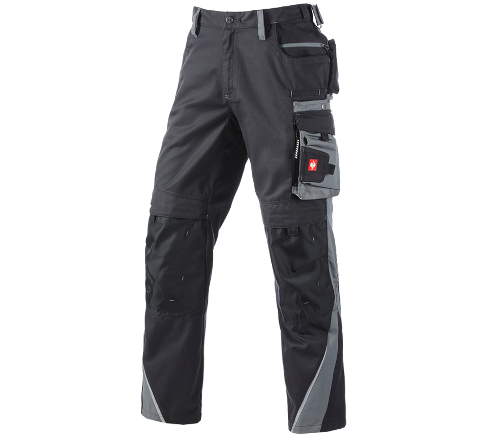 Joiners / Carpenters: Trousers e.s.motion Winter + graphite/cement