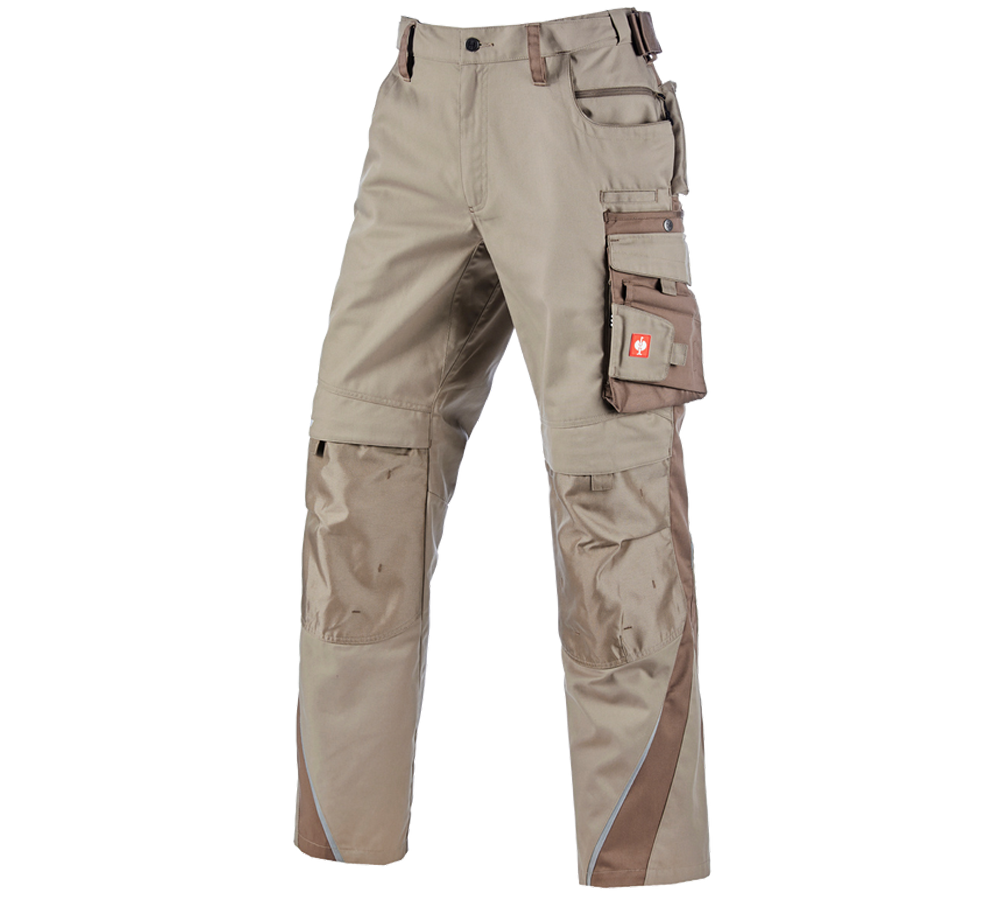 Joiners / Carpenters: Trousers e.s.motion Winter + clay/peat
