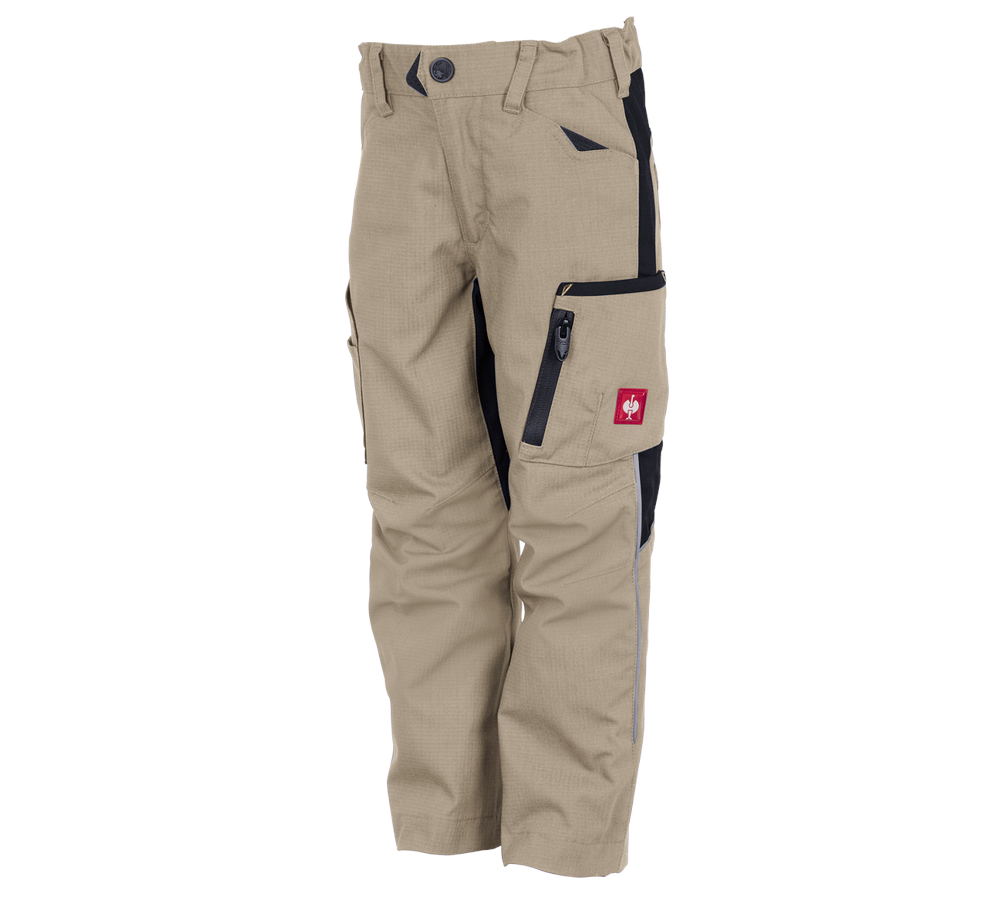 Trousers: Trousers e.s.vision, children's  + clay/black