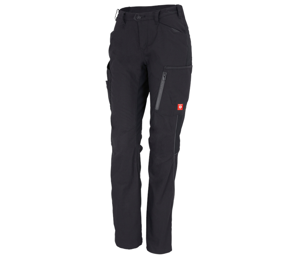 Work Trousers: Ladies' trousers e.s.vision + black