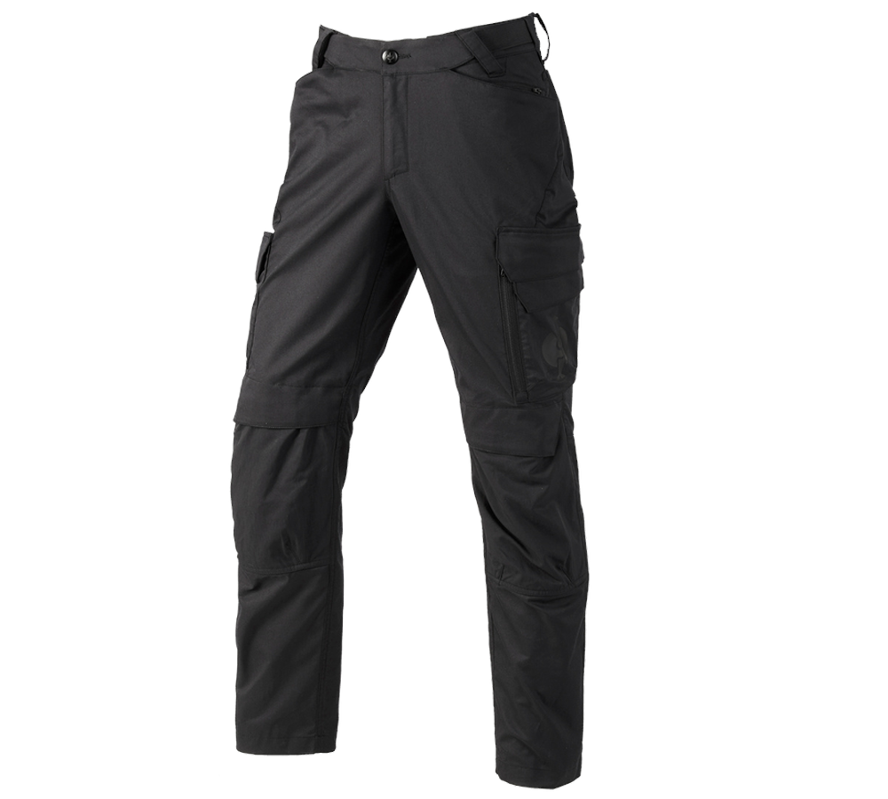 Work Trousers: Trousers e.s.trail + black