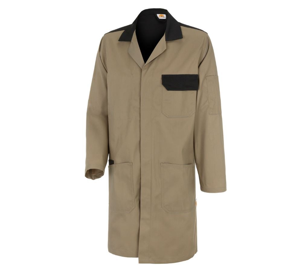 Healthcare Coats | Work Coats: STONEKIT Work Coat Odense + khaki/black