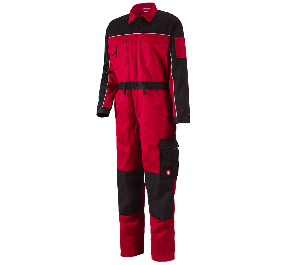 Gardening / Forestry / Farming: Overalls e.s.image + red/black
