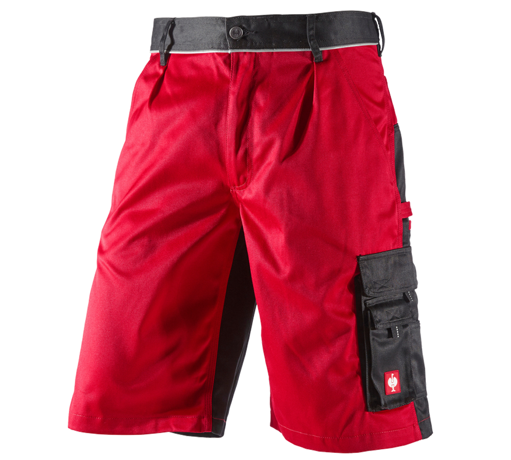 Arbejdsbukser: Shorts e.s.image + rød/sort
