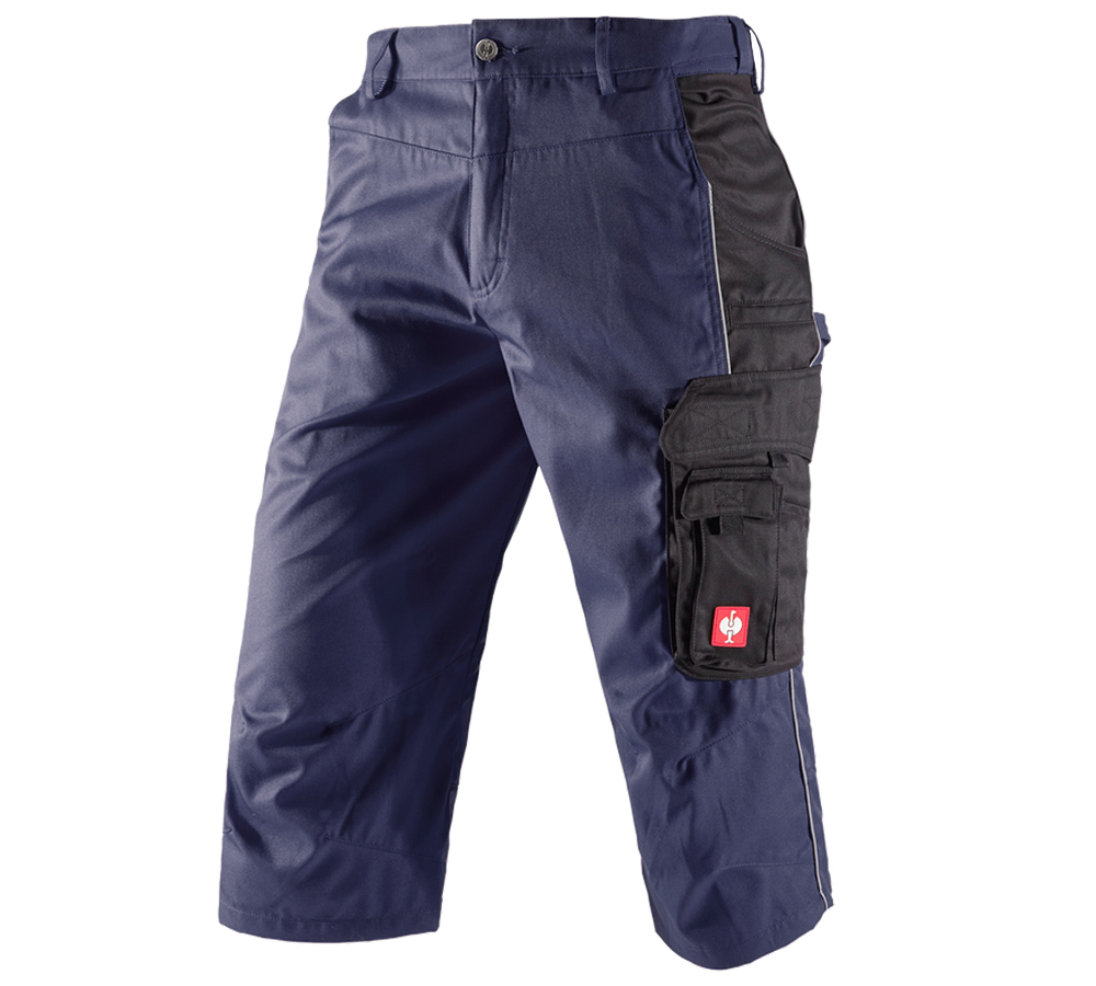 Joiners / Carpenters: e.s.active 3/4 length trousers + navy/black