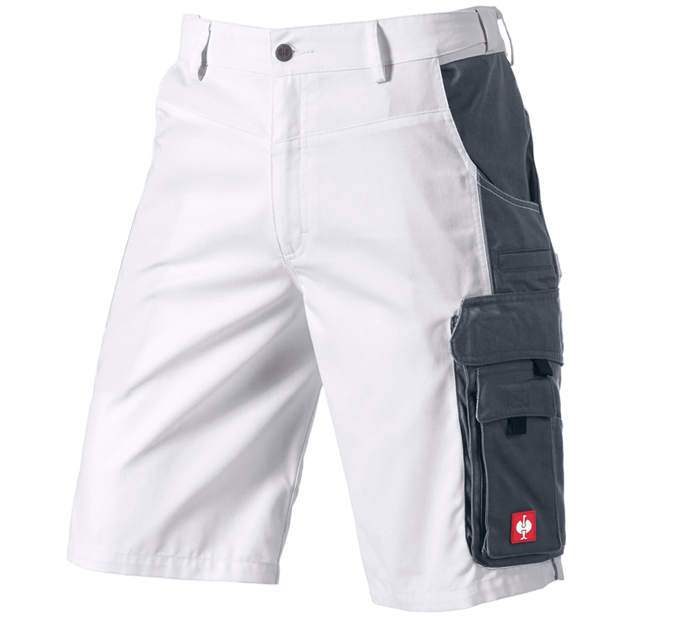 Topics: Shorts e.s.active + white/grey