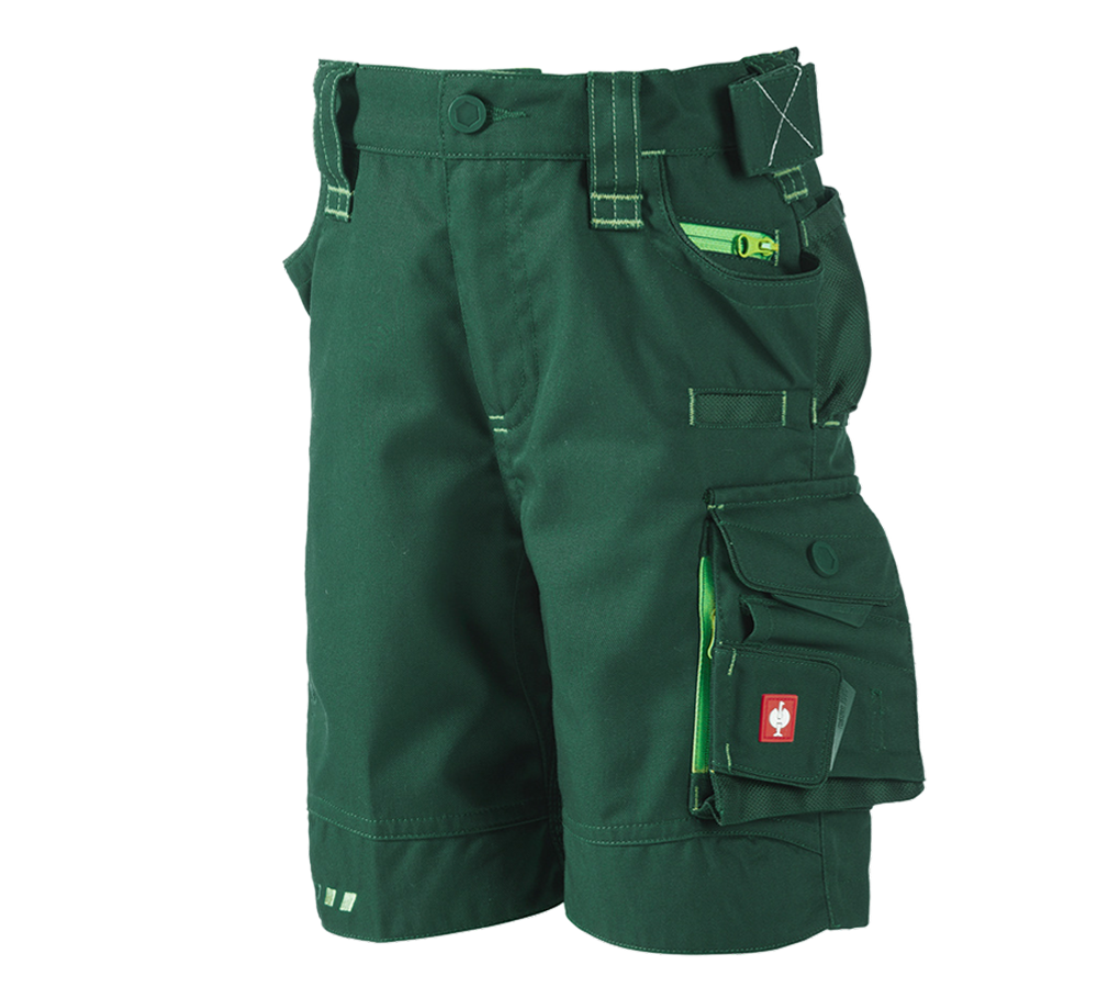 Shorts: Shorts e.s.motion 2020, børn + grøn/havgrøn