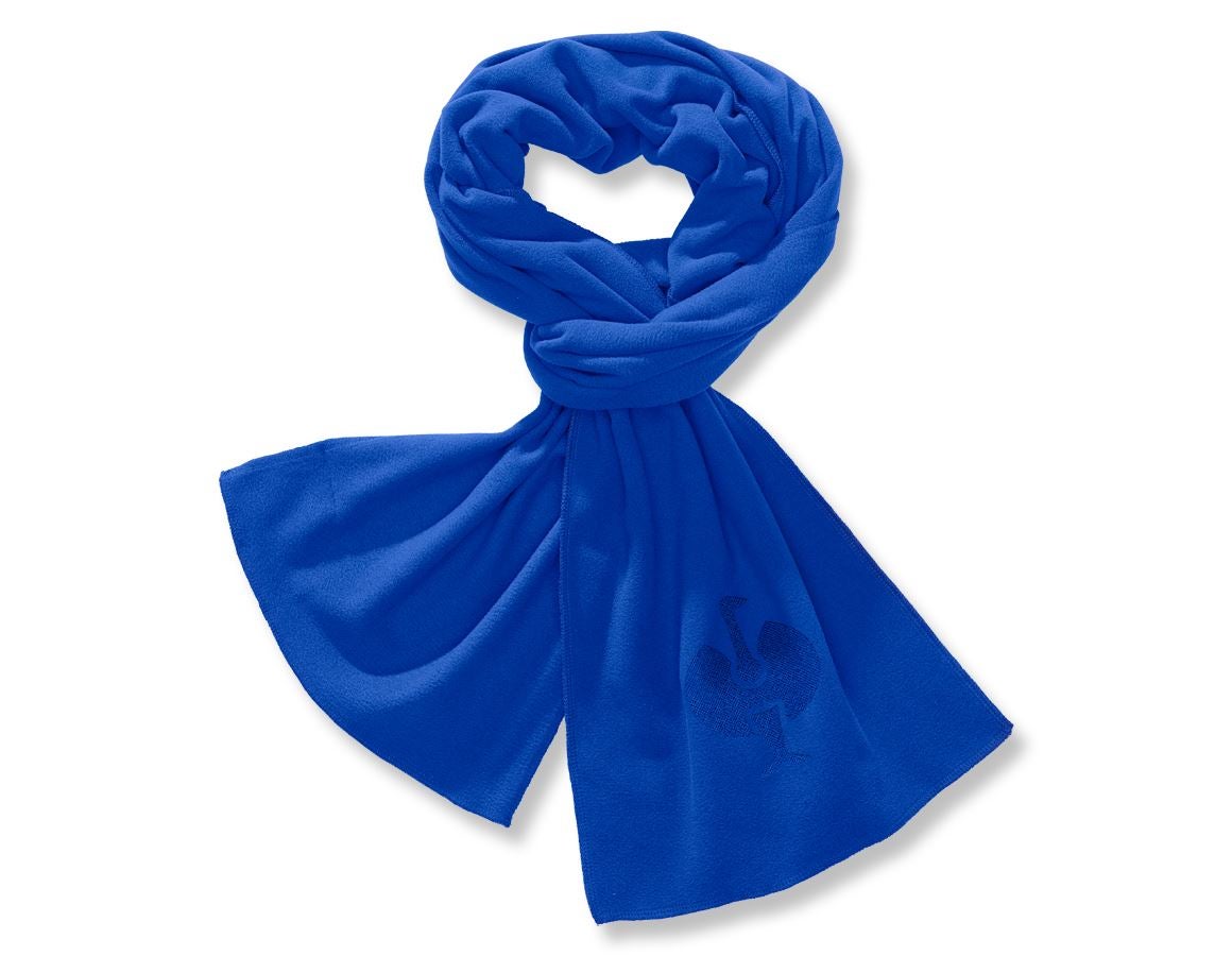 Cold: e.s. FIBERTWIN® microfleece scarf + royal