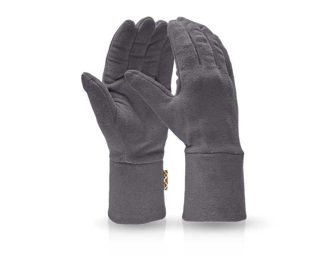Textile: e.s. FIBERTWIN® microfleece gloves + graphite