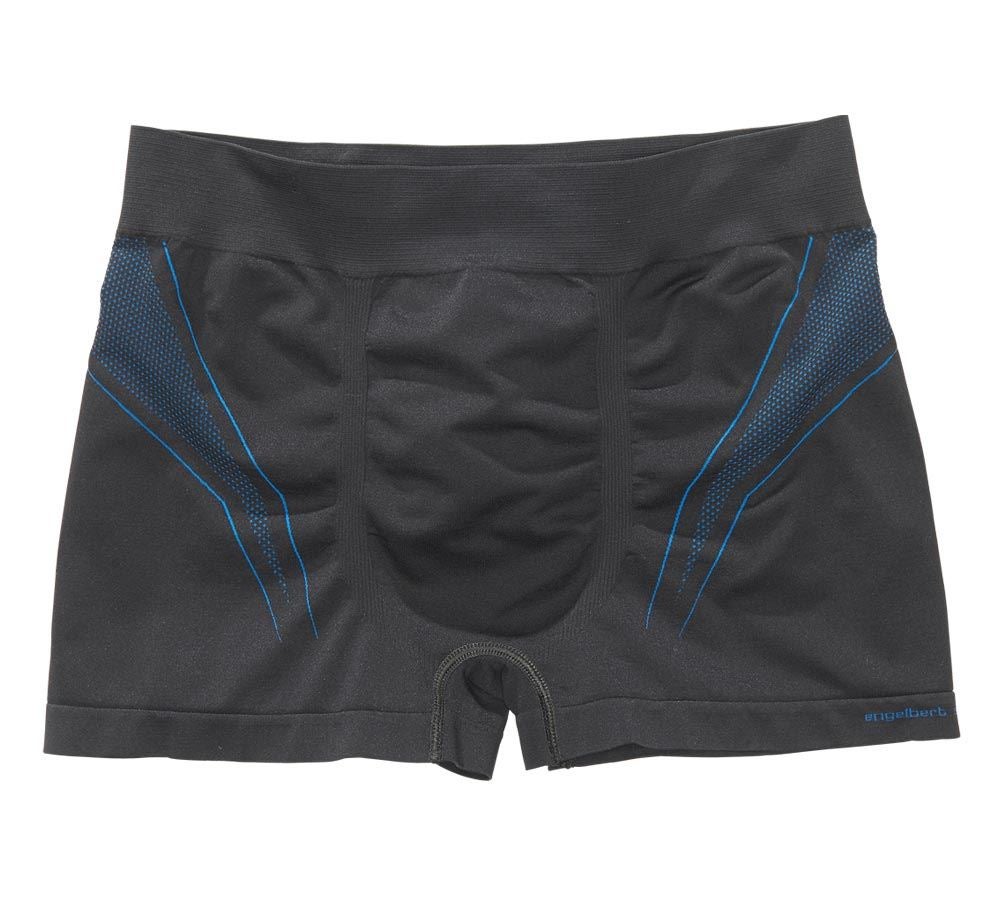 Underwear | Functional Underwear: e.s. functional pants seamless - warm + black/gentianblue