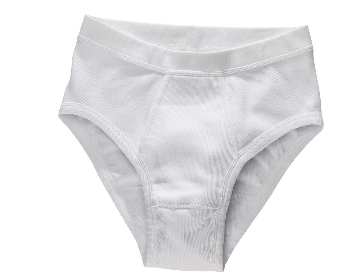 Undertøj | Termotøj: e.s. slip grovribbet classic, pakke med 2 stk. + hvid