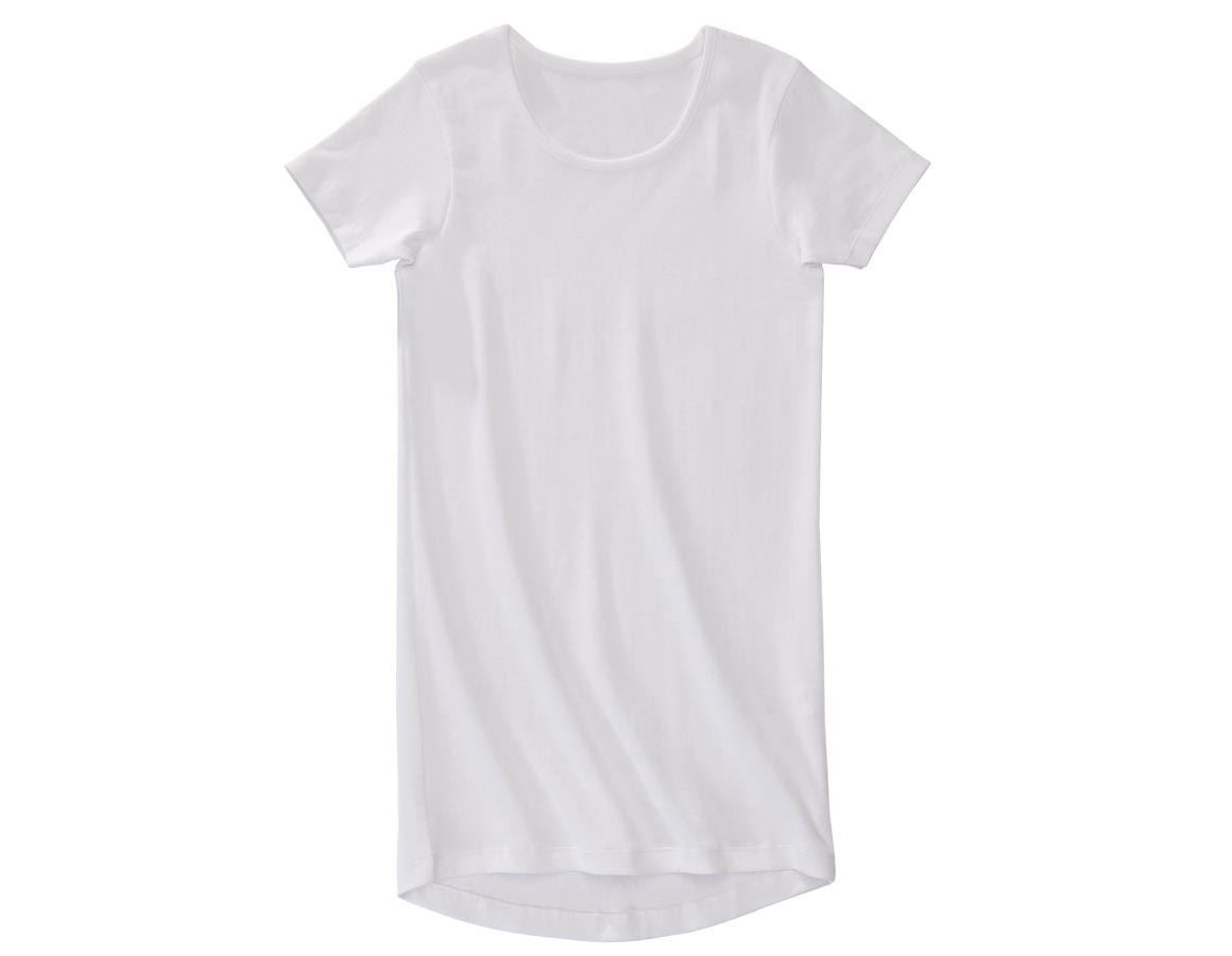 Undertøj | Termotøj: e.s. cotton rib T-shirt + hvid