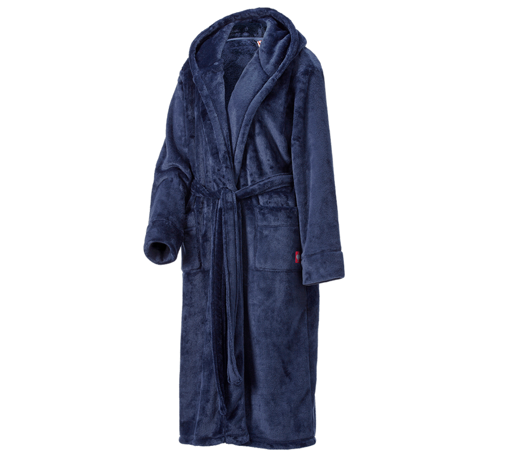 Accessories: e.s. Bathrobe, ladies' + deepblue