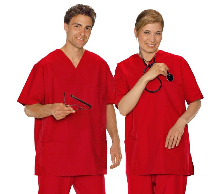 T-Shirts, Pullover & Skjorter: Operationsbuseronne + rød