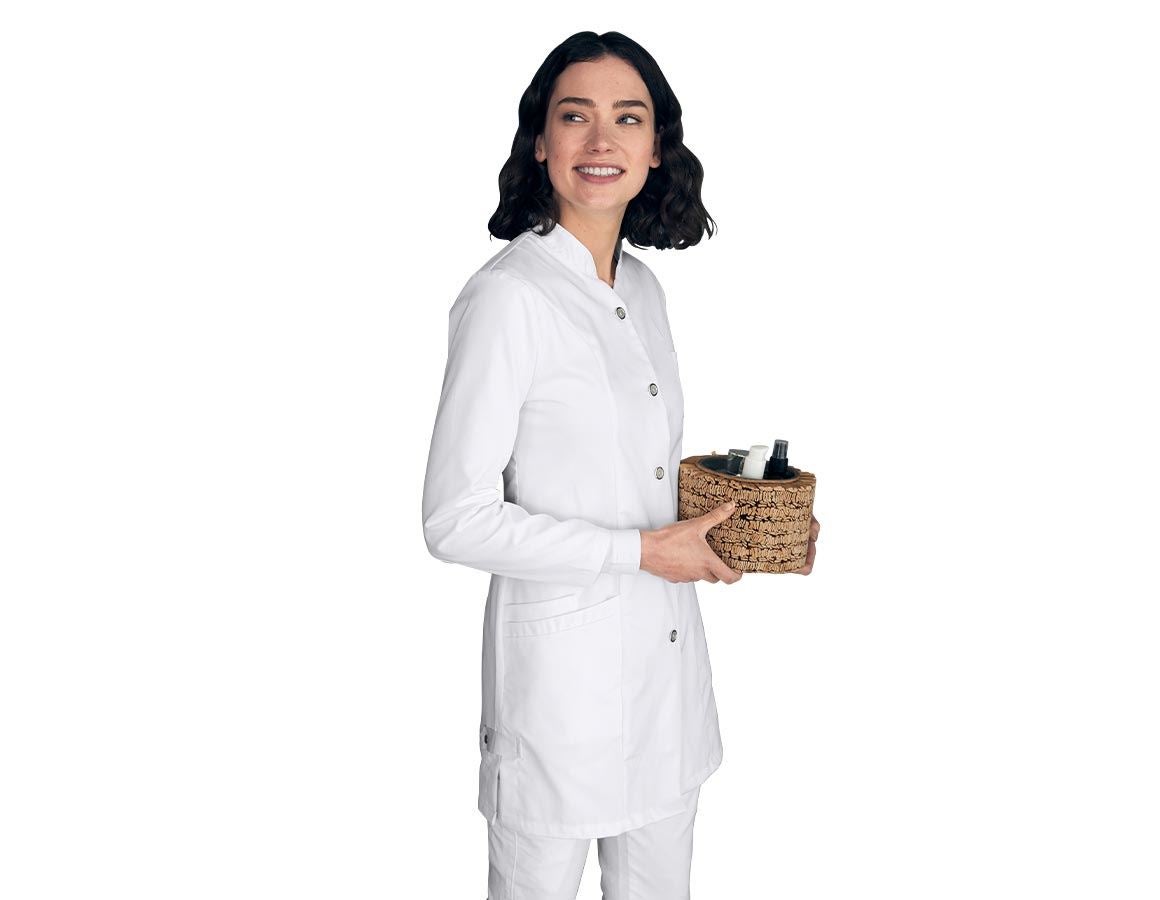 Healthcare Coats | Work Coats: Work coat Verena + white