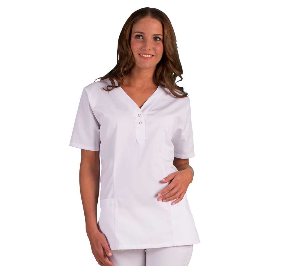 T-Shirts, Pullover & Skjorter: Tunika Julica + hvid