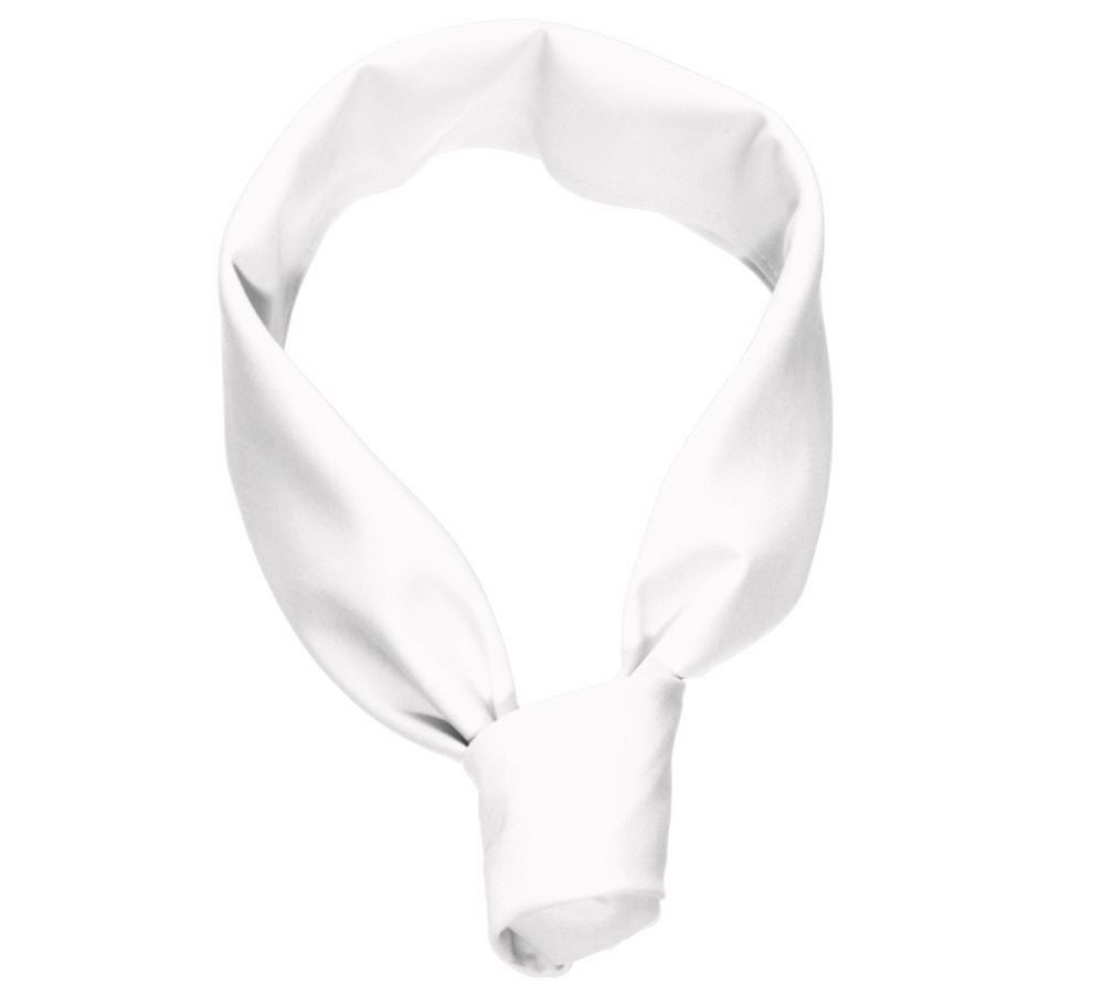Tilbehør: Trekantet tørklæde + hvid