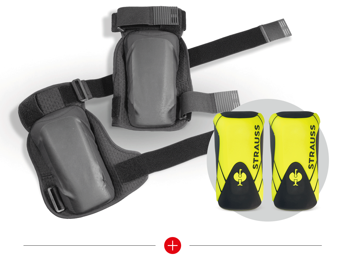 Personal Protection: SET: e.s. Knee Pad + Pocket Pro-Comfort, rough