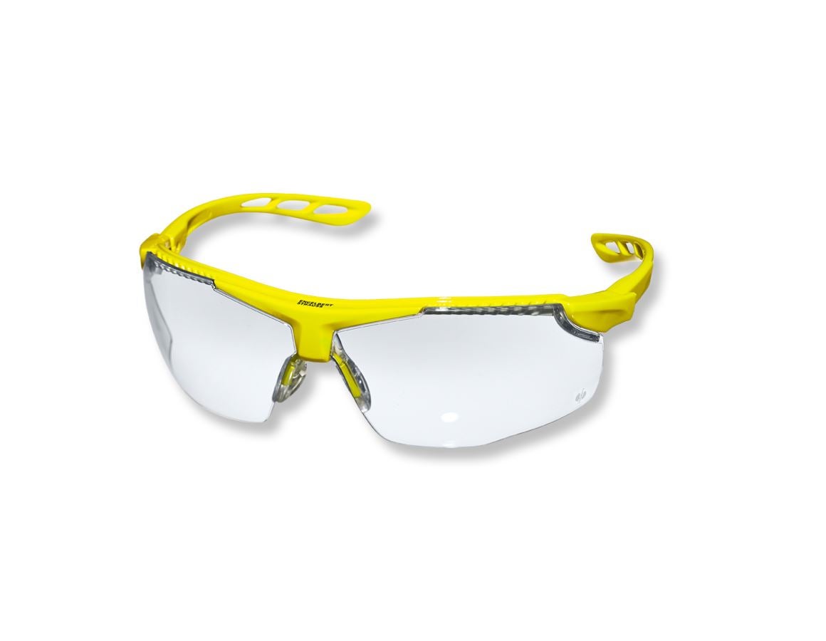 Sikkerhedsbriller: e.s. beskyttelsesbriller Loneos + advarselsgul