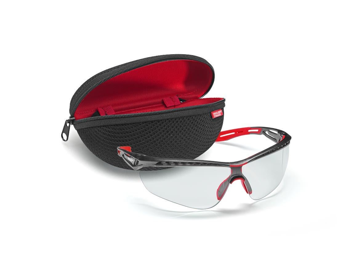 Arbejdsbeskyttelse: SÆT: e.s. beskyttelsesbriller Seki + etui