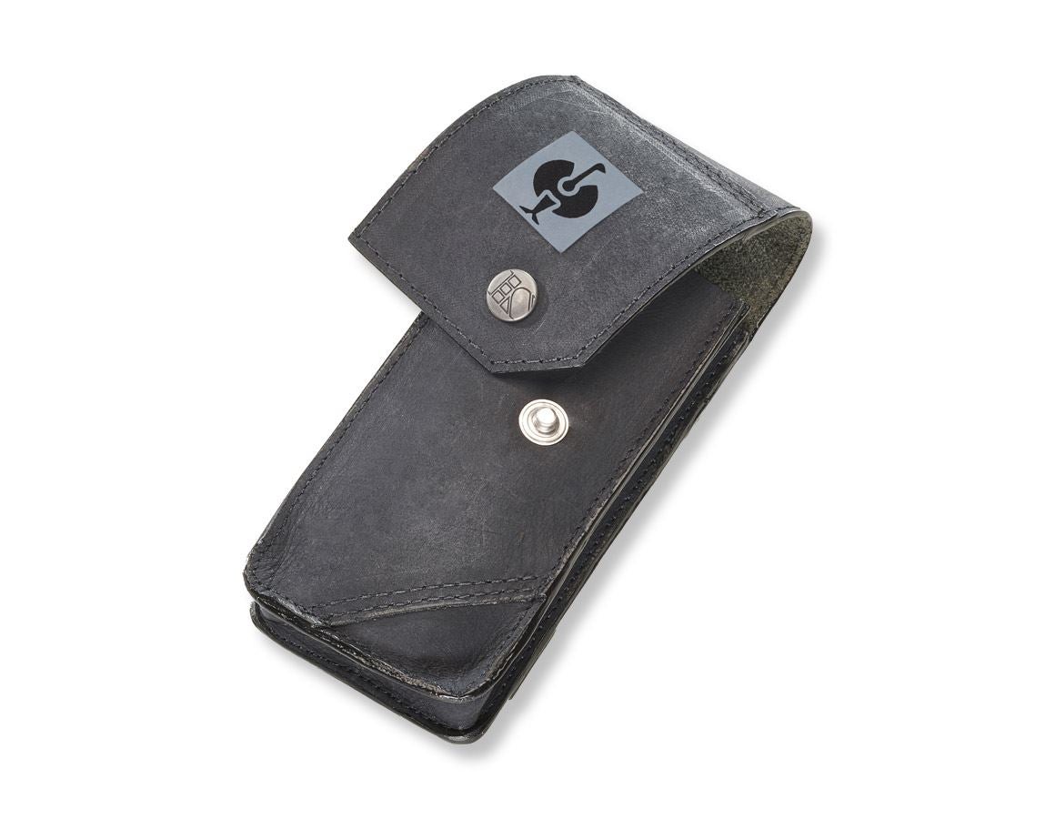 Topics: Leather knife case e.s.vintage + black