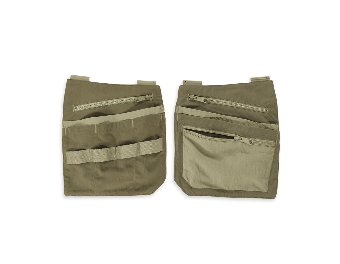 Tool bags: Tool bags e.s.concrete light + mudgreen/stipagreen