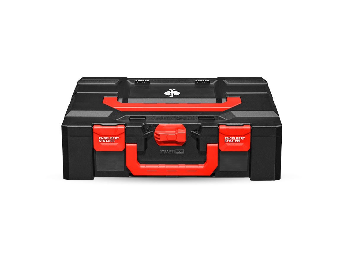 STRAUSSbox System: STRAUSSbox 145 large + sort/rød